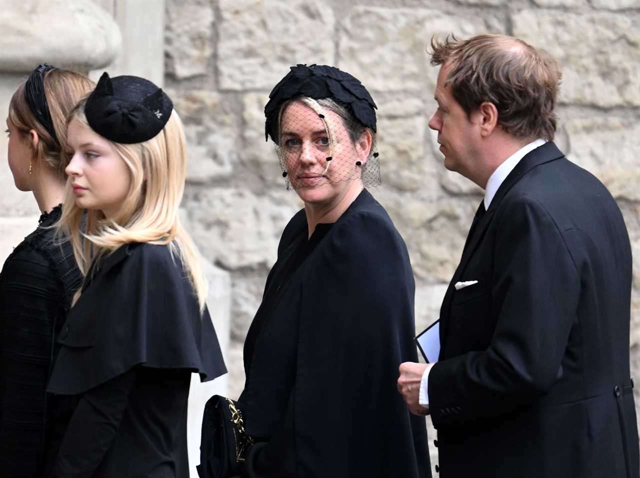 Prince William and Prince Harry have a ‘forgotten’ step-sister – and she was at the Queen’s funeral