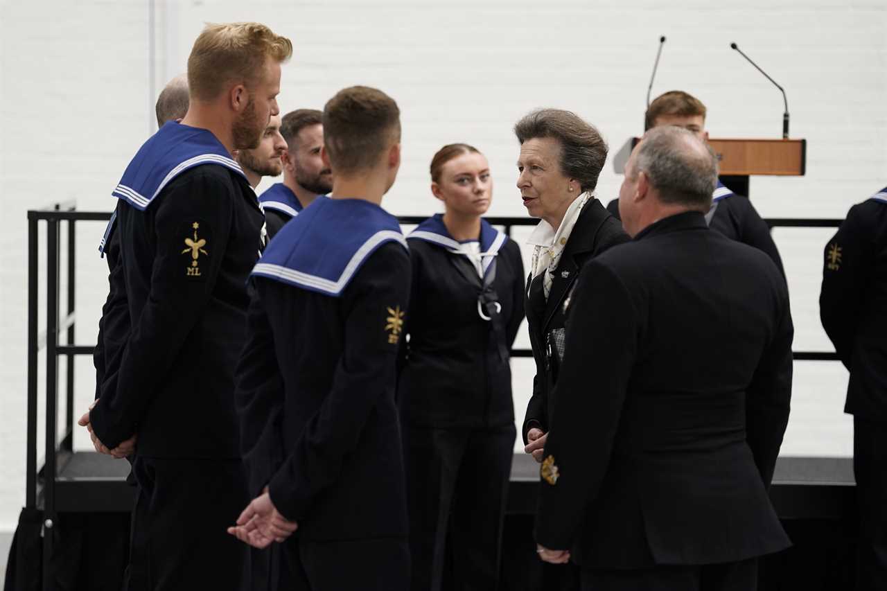 Princess Kate and Prince William beam as they meet volunteers who worked at Queen’s funeral