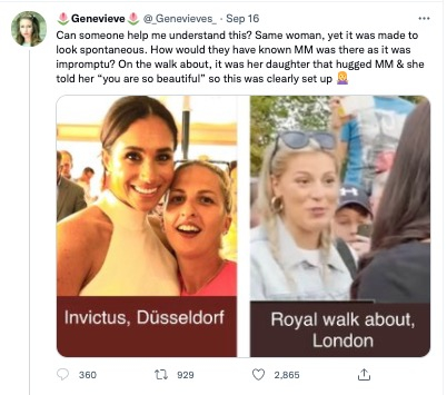 Childminder who spoke to Meghan Markle in Windsor shuts down trolls who accused her of being a plant