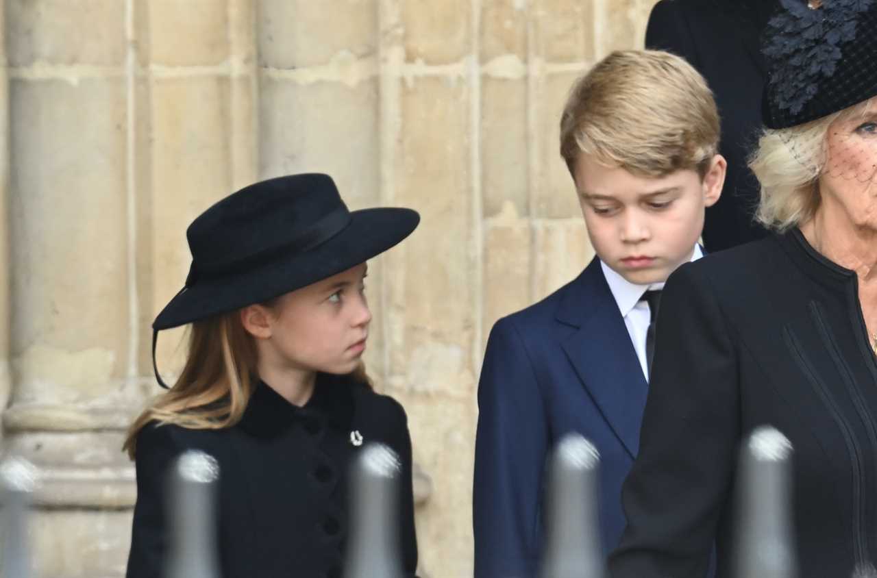 Sophie Wessex praised for sweet moment she subtly comforted Prince George and Princess Charlotte at Queen’s funeral