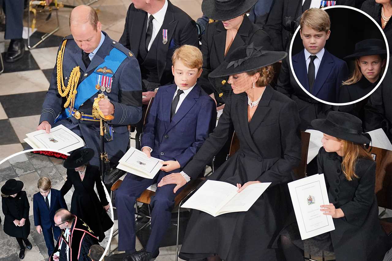 Sophie Wessex praised for sweet moment she subtly comforted Prince George and Princess Charlotte at Queen’s funeral