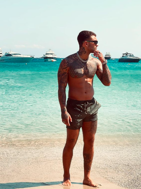 Love Island star looks very different just one year after the show – but can you tell who it is?