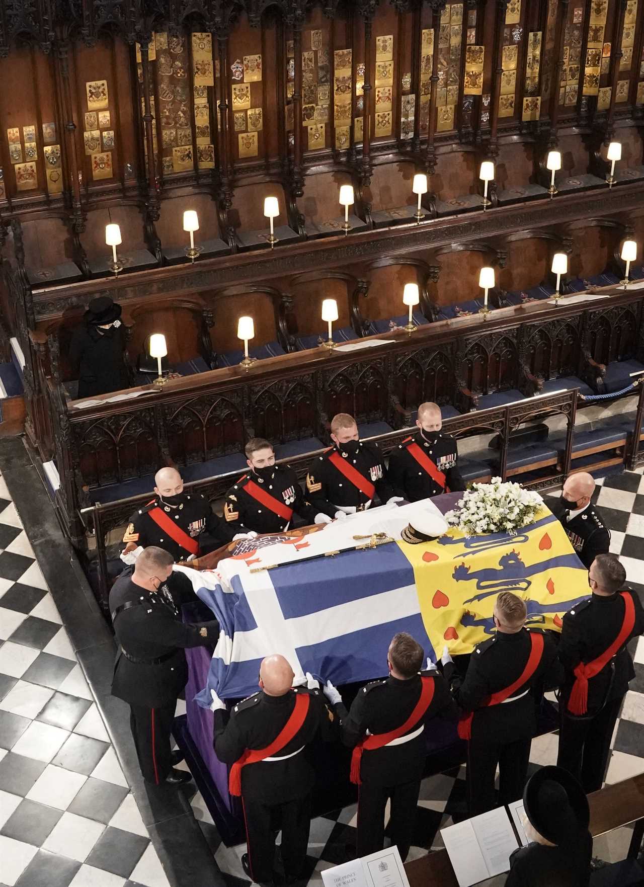 Inside the Royal Vault at Windsor where the Queen will be buried alongside her late husband Prince Philip