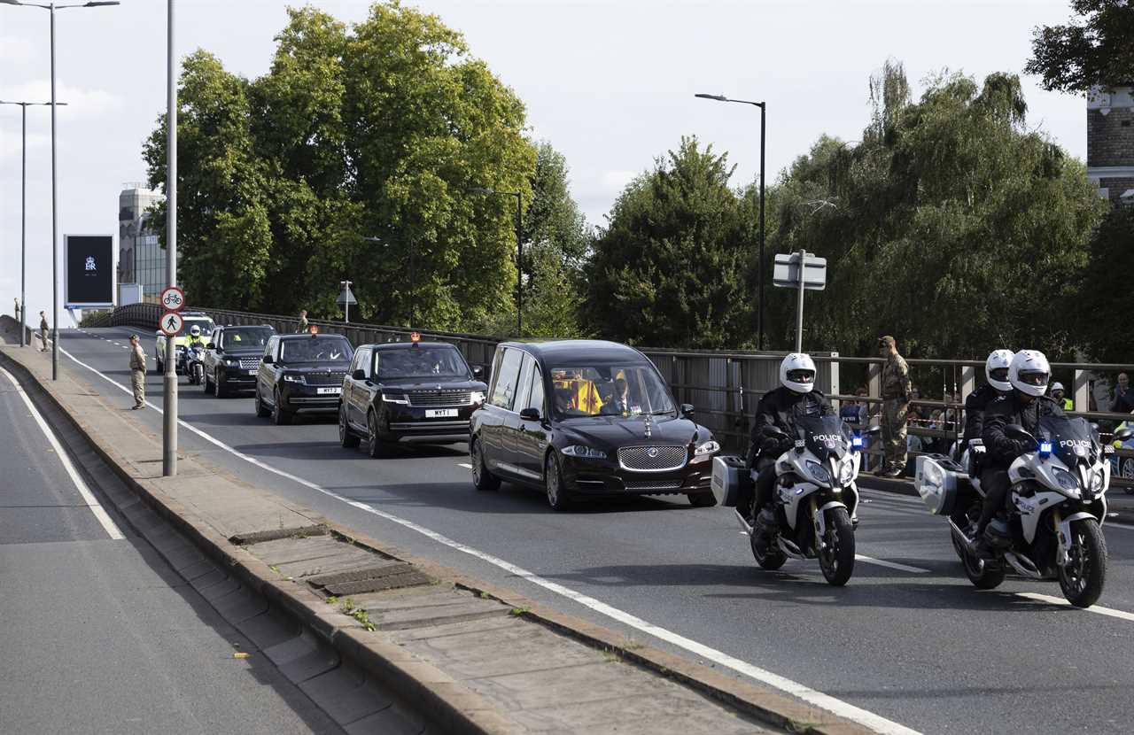 Royal fans complain about ‘disrespectful and inappropriate’ behaviour as the queen’s coffin passes by crowds of mourners