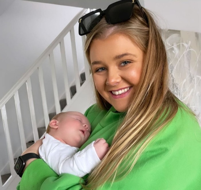 Gogglebox’s Georgia Bell shares snap of rarely-seen sister holding her baby son in gushing post