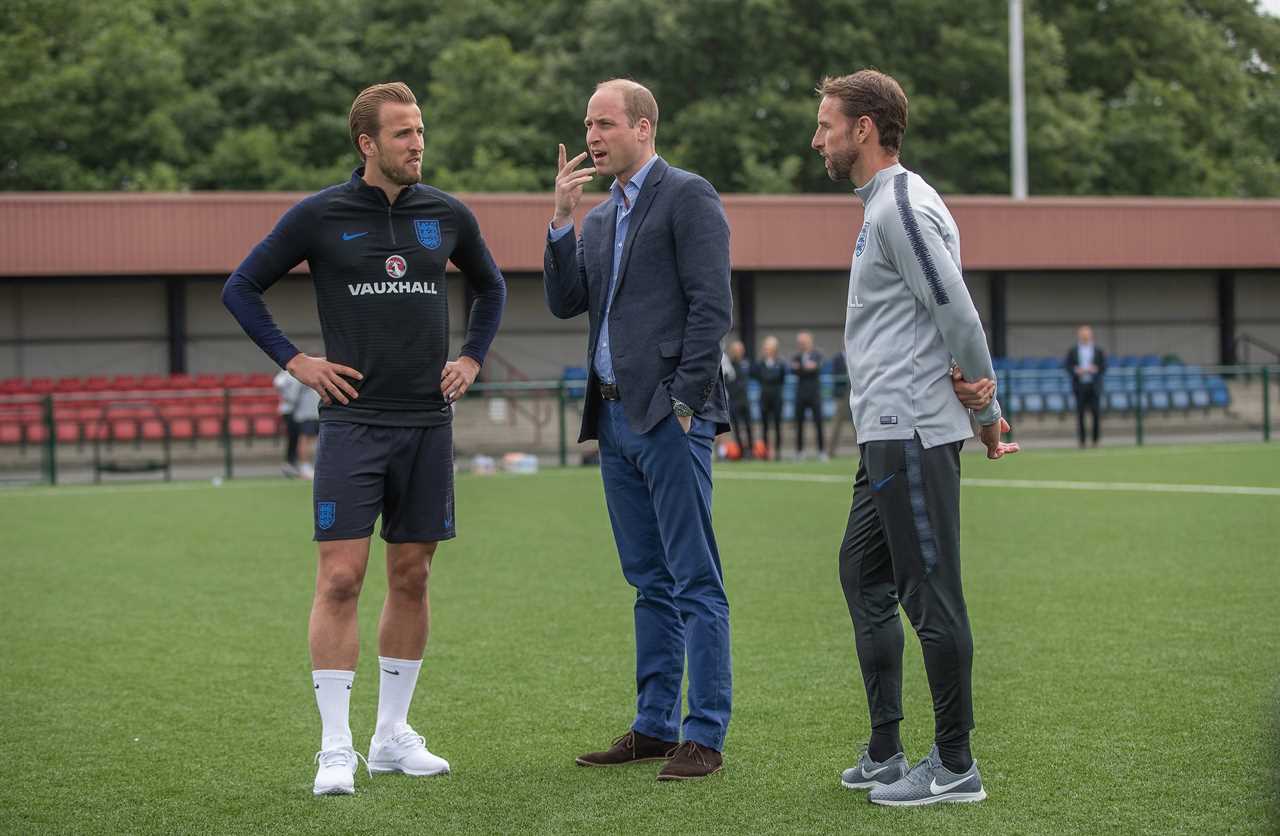 Footie mad Prince William caught between England and Wales loyalties ahead of World Cup after new title