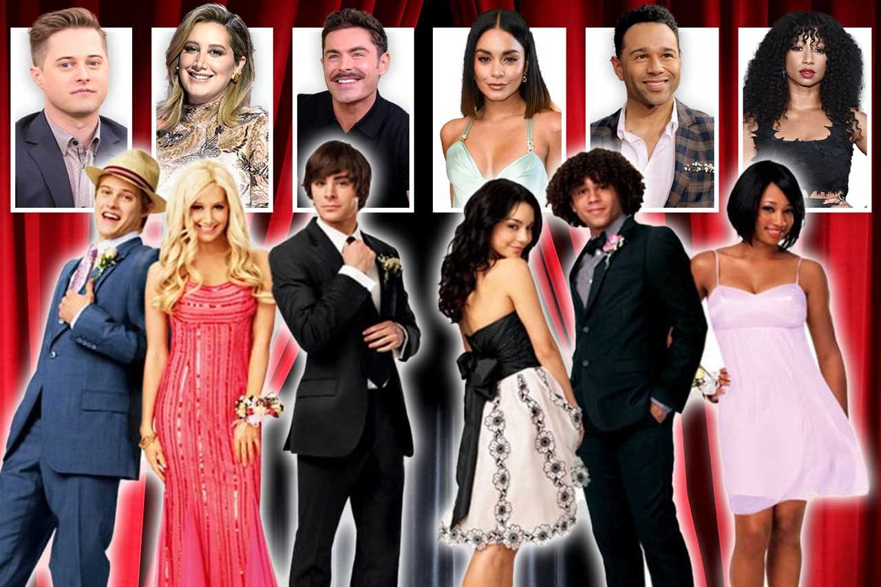 High School Musical stars look unrecognisable as they reunite 14 years after the last film