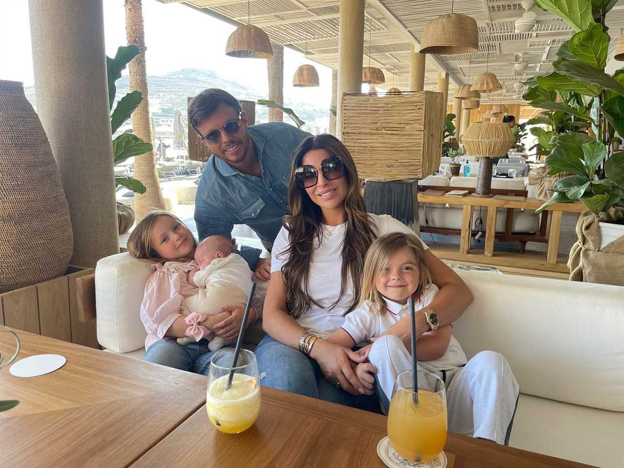 Towie legend reveals she’s engaged after having three kids with her partner