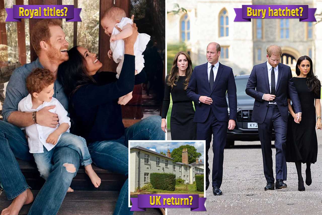 Prince Harry and Meghan Markle ‘wanted to move to Windsor Castle’ – but were given Frogmore Cottage instead