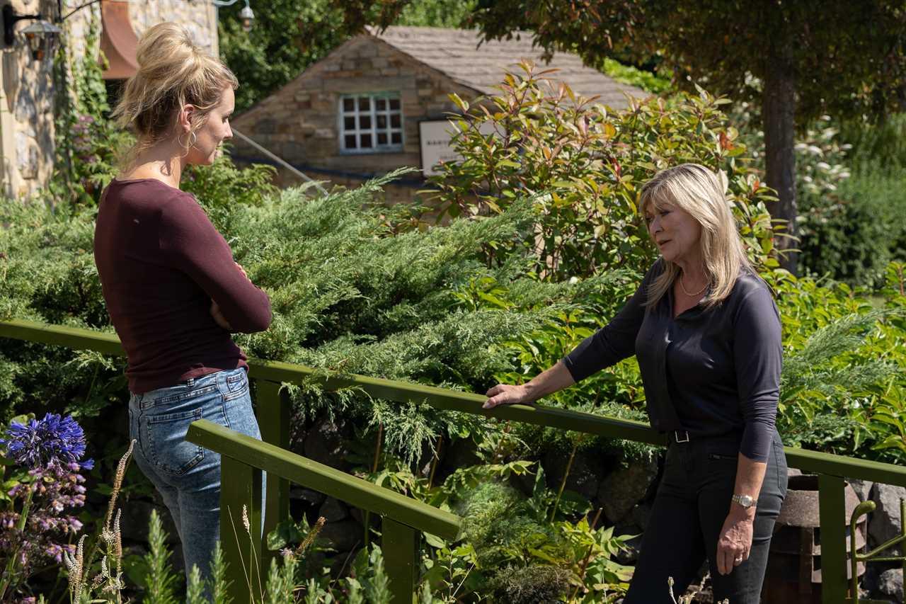 Five explosive Emmerdale spoilers for this week as Sandra Flaherty ruins her daughter Liv’s life