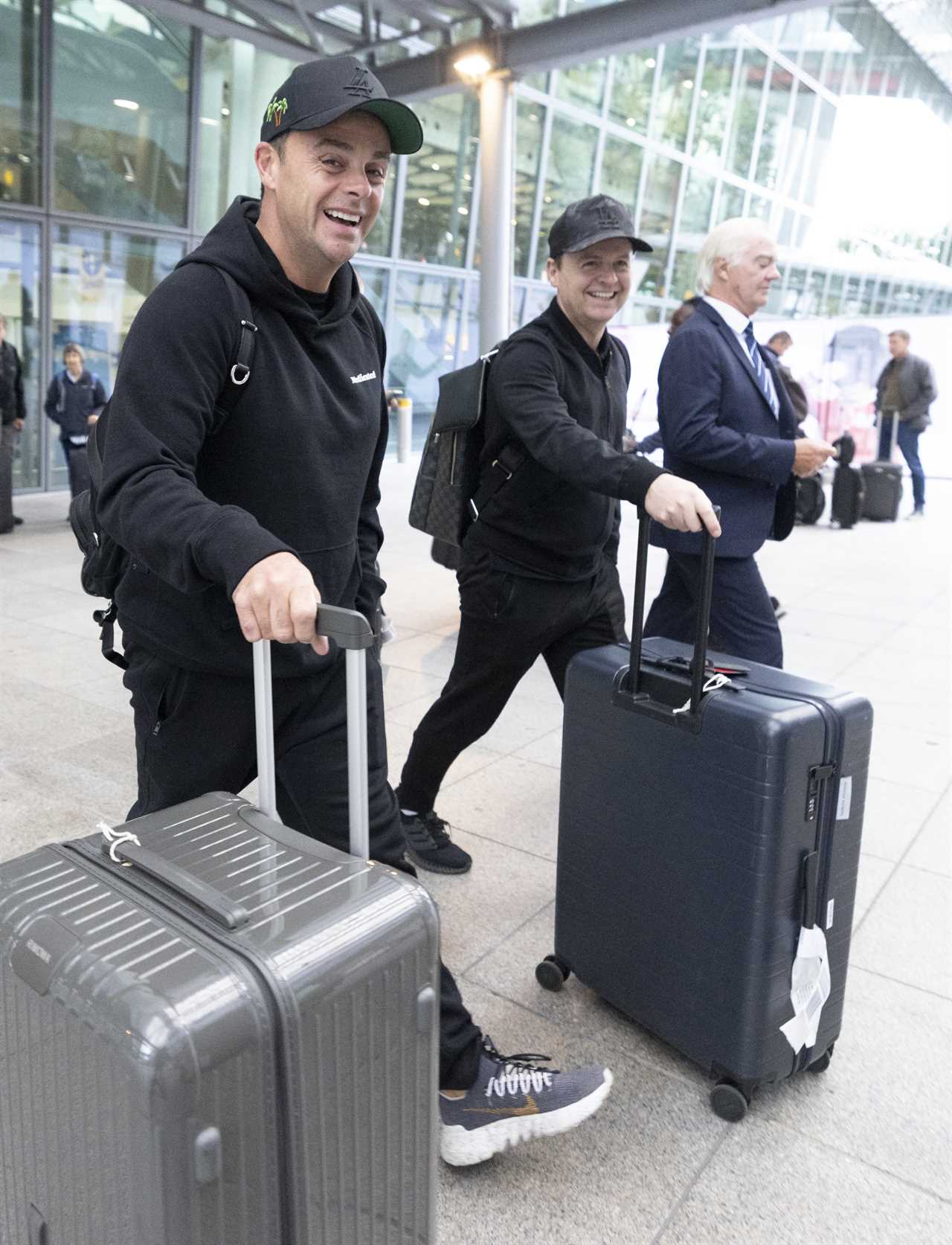 Ant and Dec are all smiles as they return from I’m A Celeb All Stars filming in South Africa