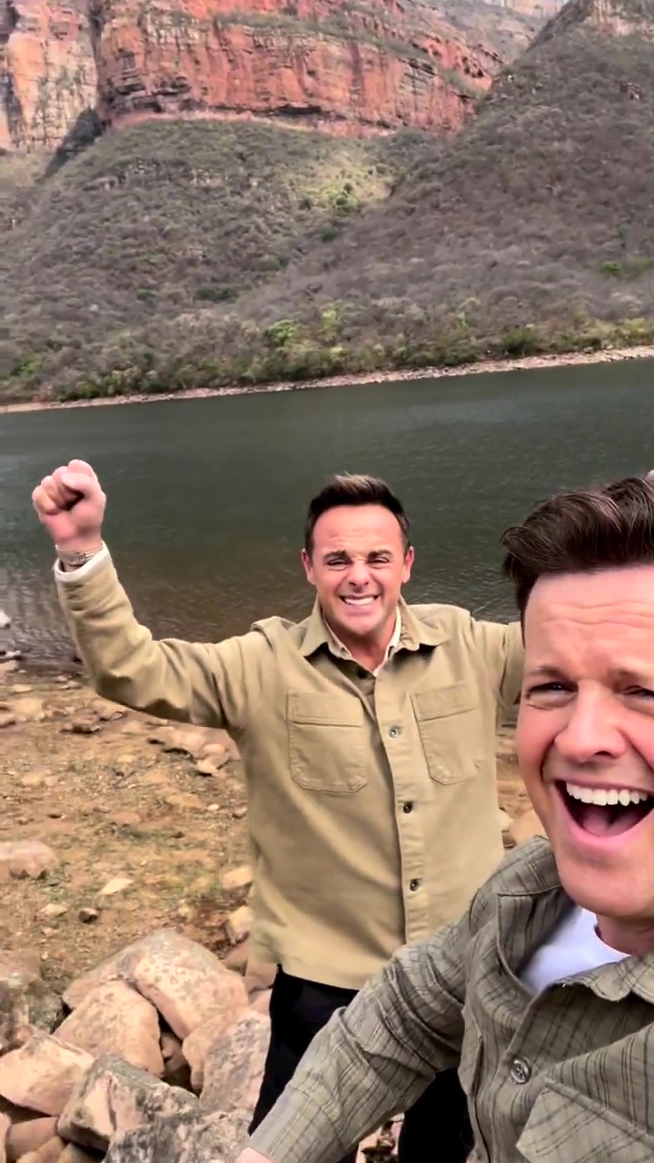 Ant and Dec are all smiles as they return from I’m A Celeb All Stars filming in South Africa