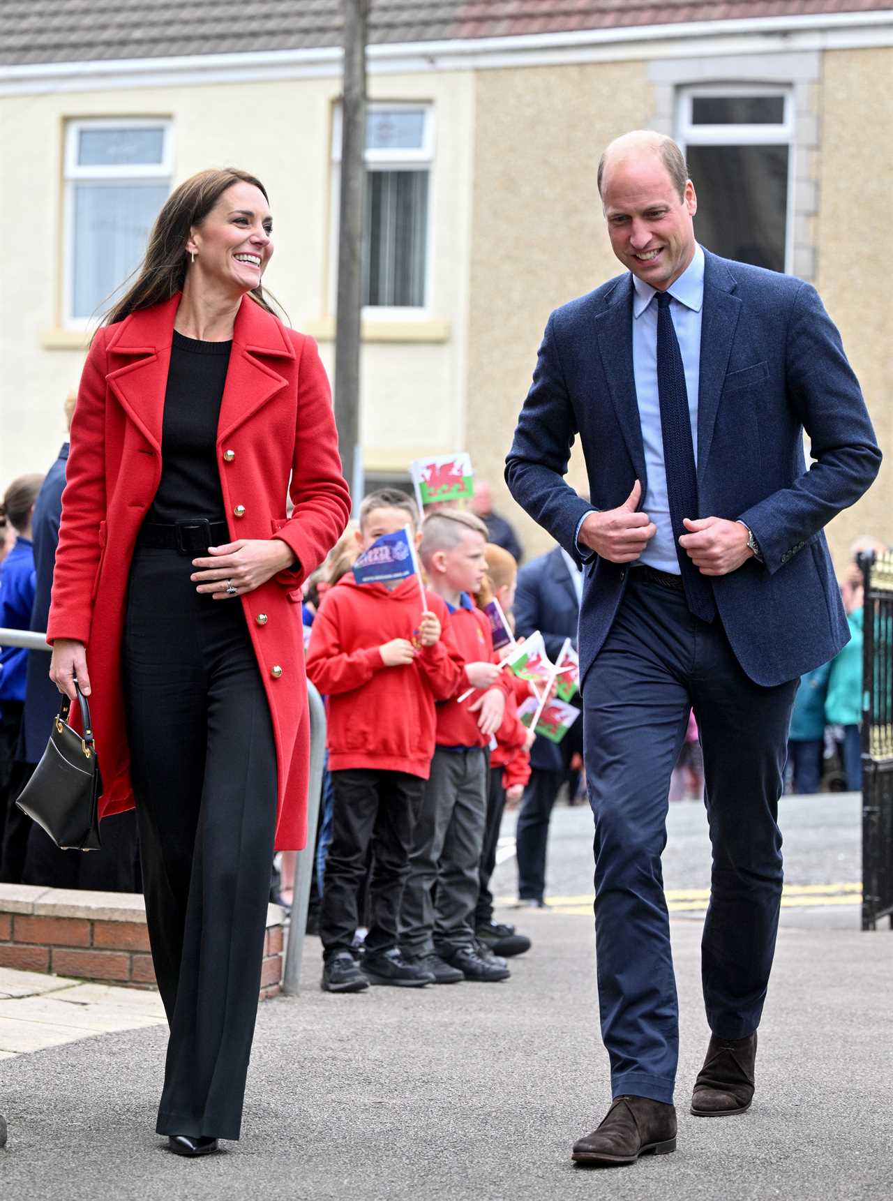 Prince William jokes he’s looking for a babysitter for his royal brood as he meets dedicated royal fan in Wales