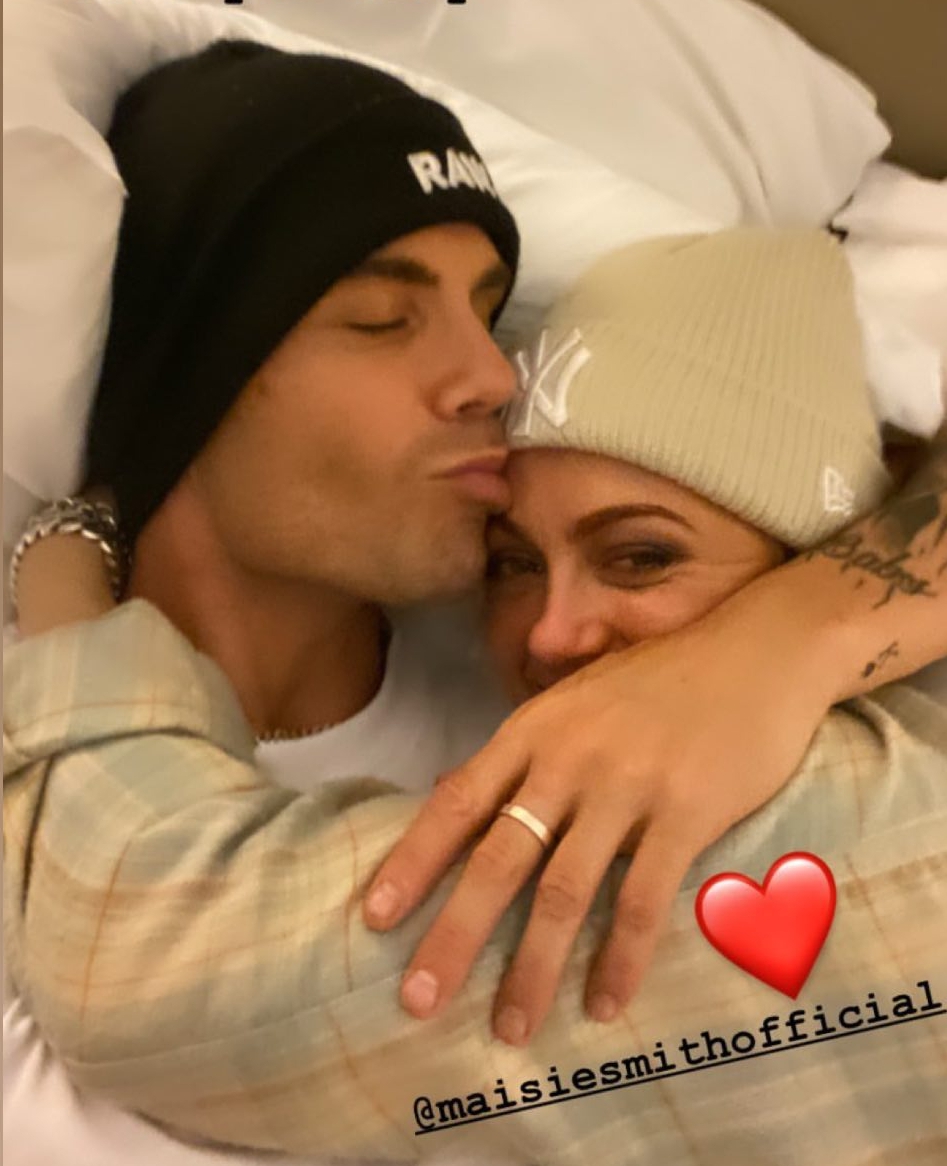 Proud Max George shares clip of him supporting ‘unreal’ girlfriend Maisie Smith in Strictly tour