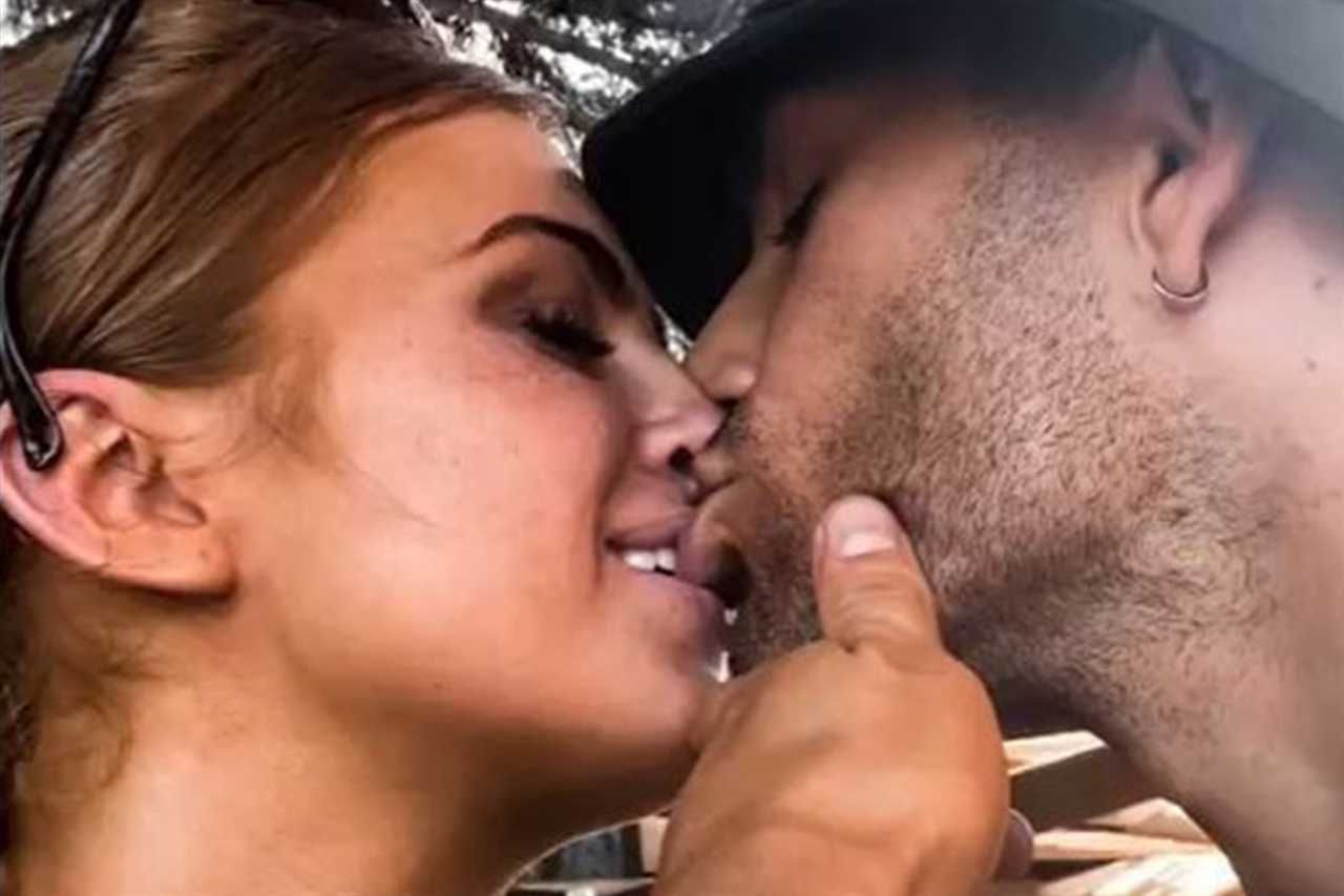 EastEnders Maisie Smith topless in bed as she snuggles up to boyfriend Max George in VERY intimate video