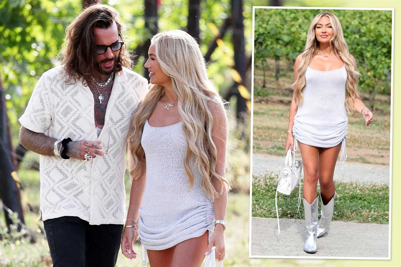 Pete Wicks gets close to mystery blonde on Celebs Go Dating – after cosy date with Ella Rae Wise on Towie