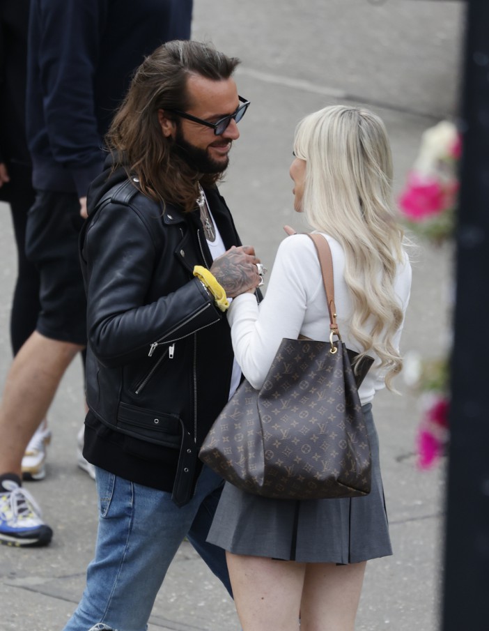 Pete Wicks gets close to mystery blonde on Celebs Go Dating – after cosy date with Ella Rae Wise on Towie