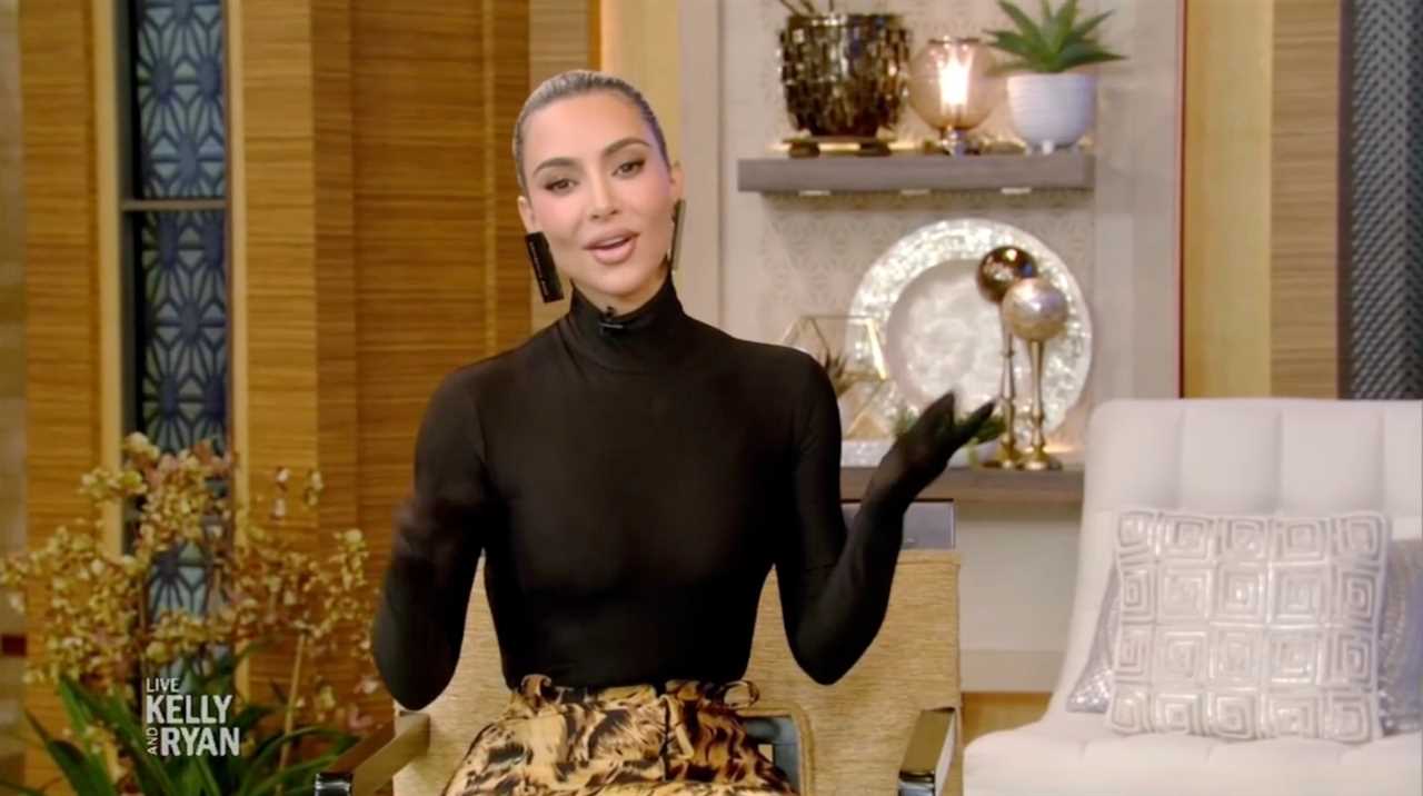 Kardashian fans slam Kim as they catch star in ‘blatant lie’ about her hair in live TV moment