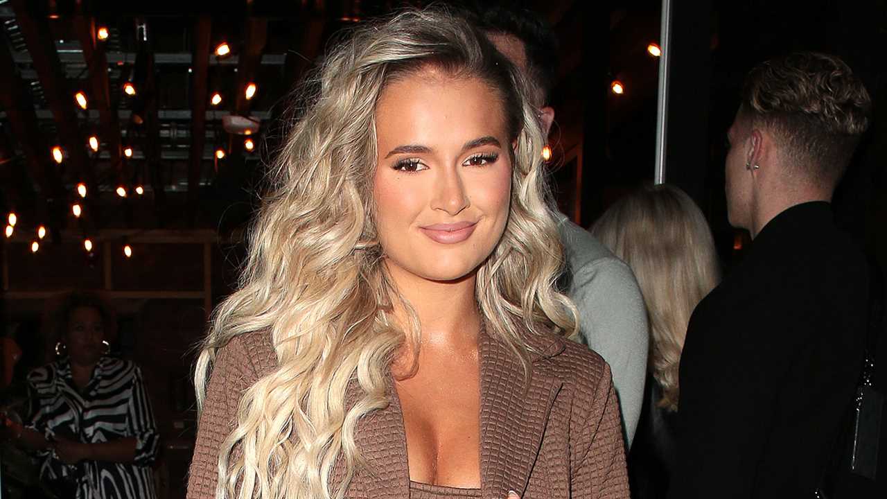 Love Island’s Paige Thorne cosies up to footballer on night out amid ‘break’ from Adam Collard