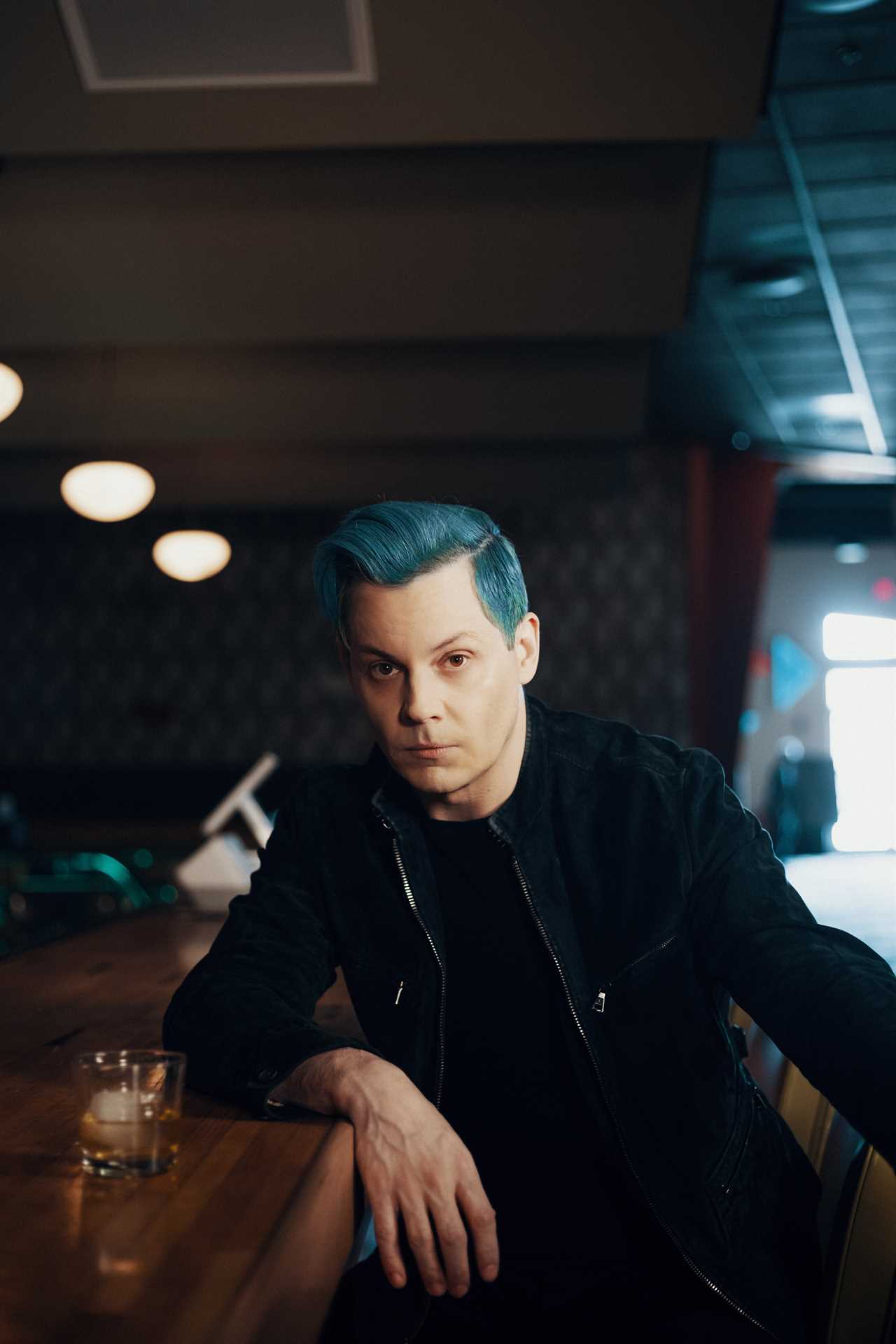 It takes a lot of work to get this hair, says Jack White