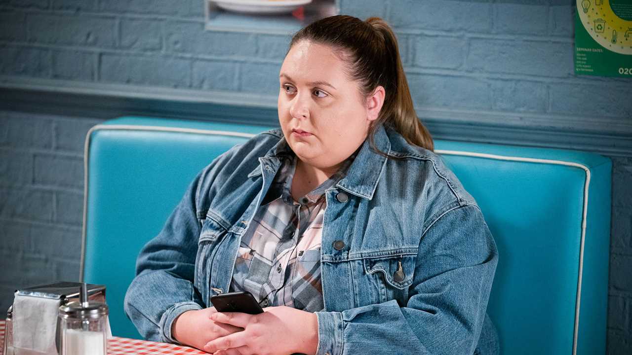 EastEnders’ Clair Norris looks worlds away from Bernie as she glams up for date night with her rarely-seen boyfriend