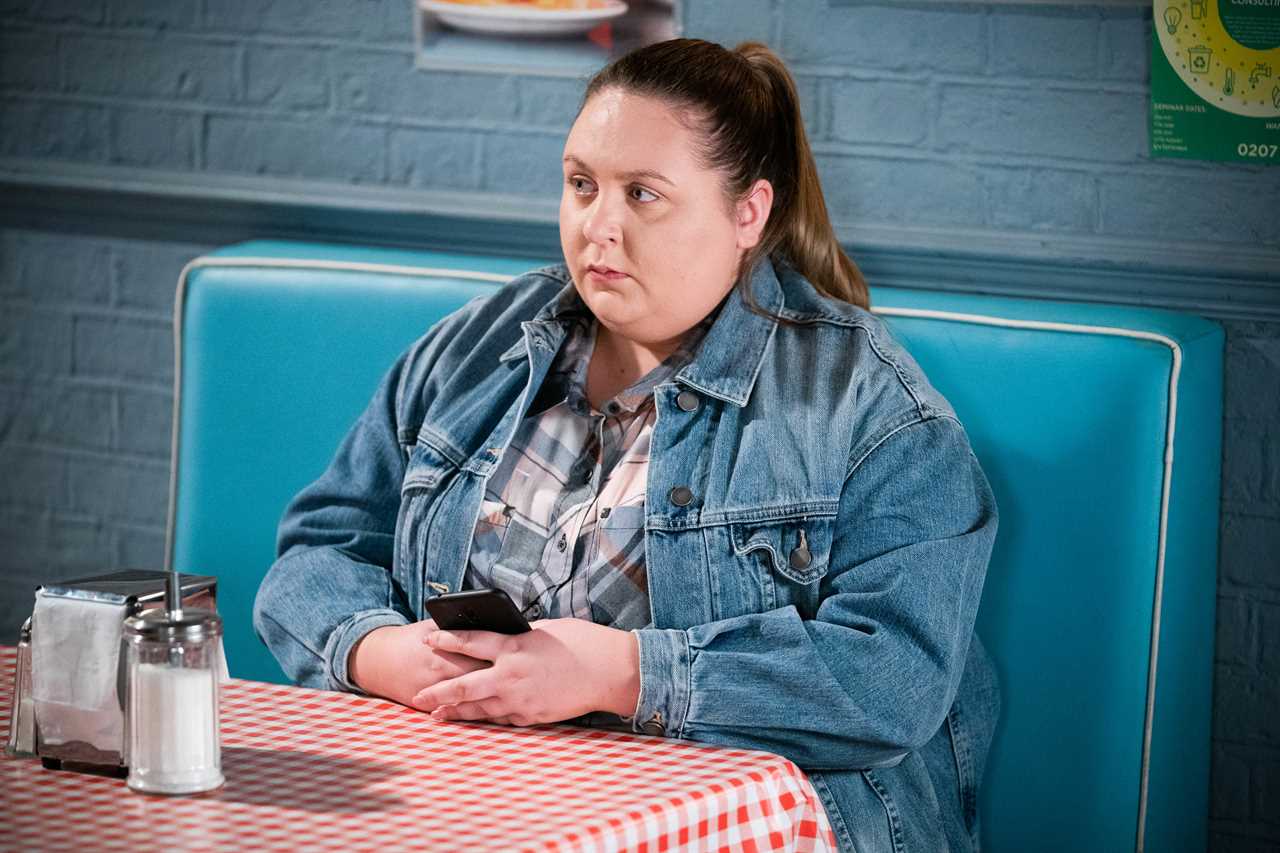 EastEnders’ Clair Norris looks worlds away from Bernie as she glams up for date night with her rarely-seen boyfriend