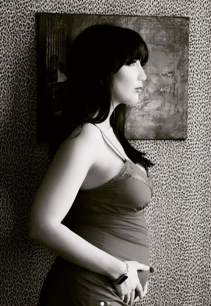 Strictly star Daisy Lowe reveals she is pregnant with her first baby after getting engaged