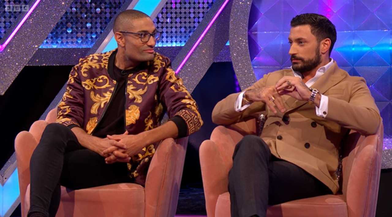 Mystery as Strictly’s Giovanni and Richie sit SEPARATELY on It Takes Two – but all other couples share a sofa