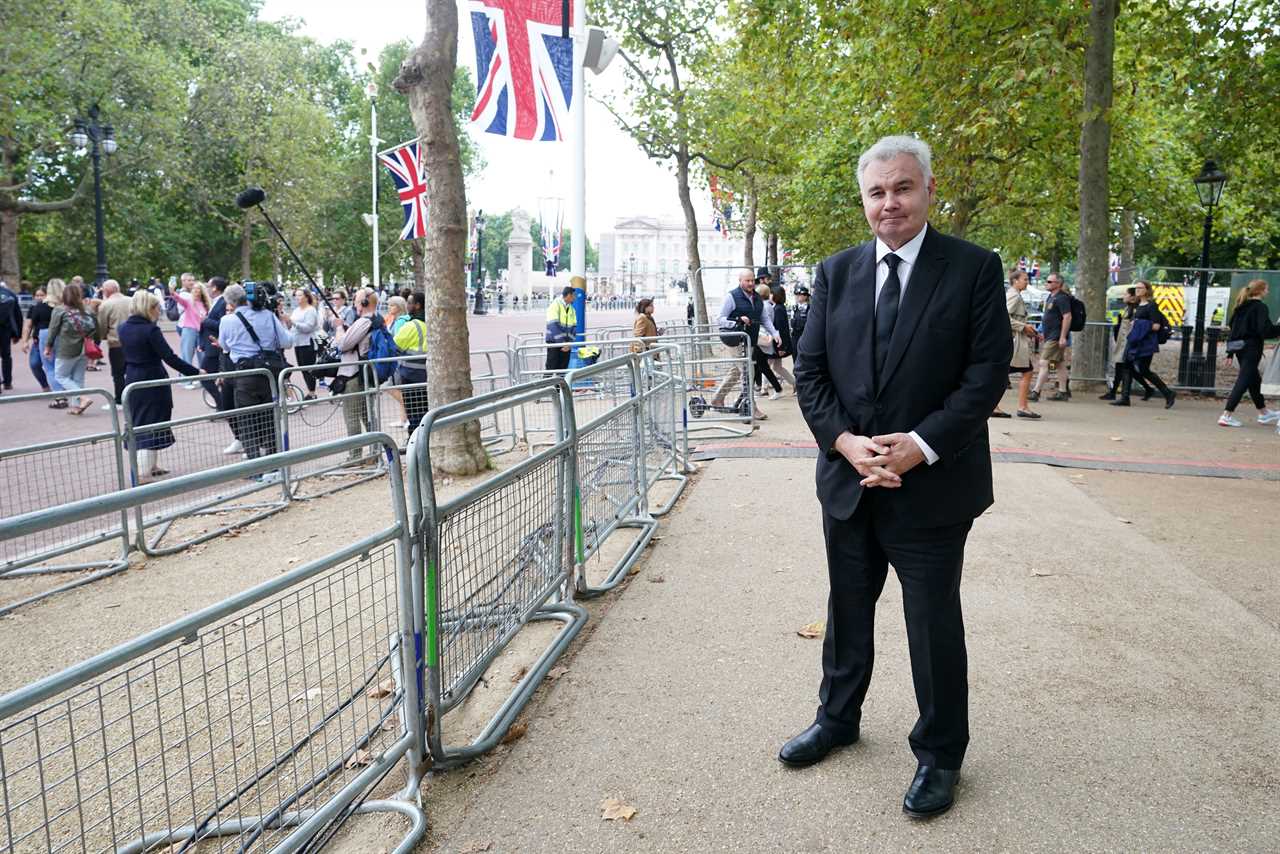 Eamonn Holmes says he felt ‘humiliated’ outside Buckingham Palace before the Queen’s funeral