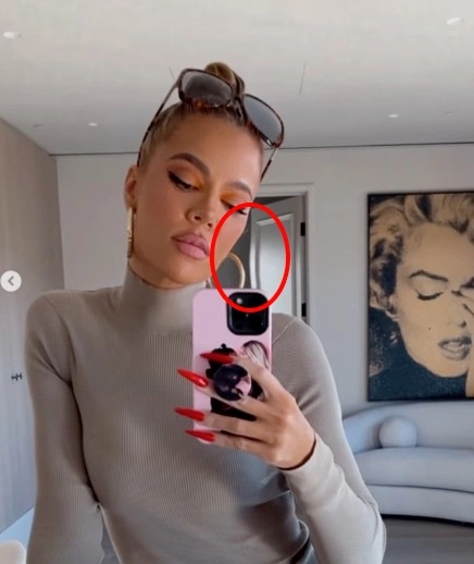 Khloe Kardashian deletes ‘edited’ pic of her skinny frame after fans spot detail that ‘proves’ she photoshopped the post