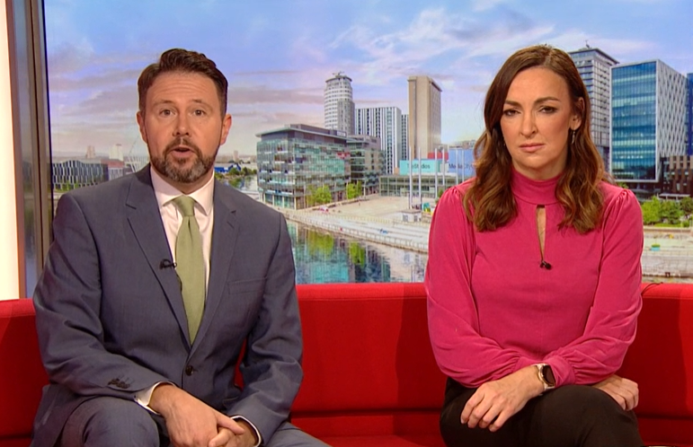 BBC Breakfast’s Sally Nugent stunned as Jon Kay cuts her off – warning ‘we don’t have time!’