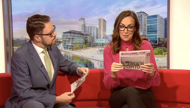 BBC Breakfast’s Sally Nugent stunned as Jon Kay cuts her off – warning ‘we don’t have time!’