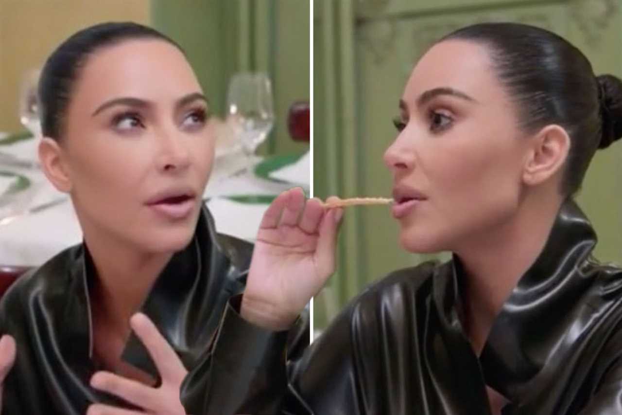 Kardashian fans mock Kim for asking waiter ’embarrassing’ question at dinner and not knowing ‘obvious’ food item