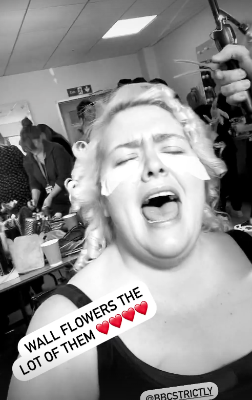 Strictly’s makeup-free female celebs have an amazing singing session in rare behind the scenes peek ahead of show