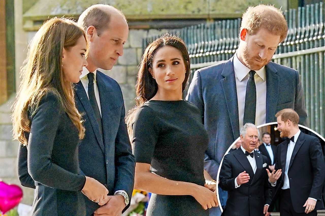 Meghan Markle & Prince Harry planned to target Queen before her death with charm offensive to make amends with royals