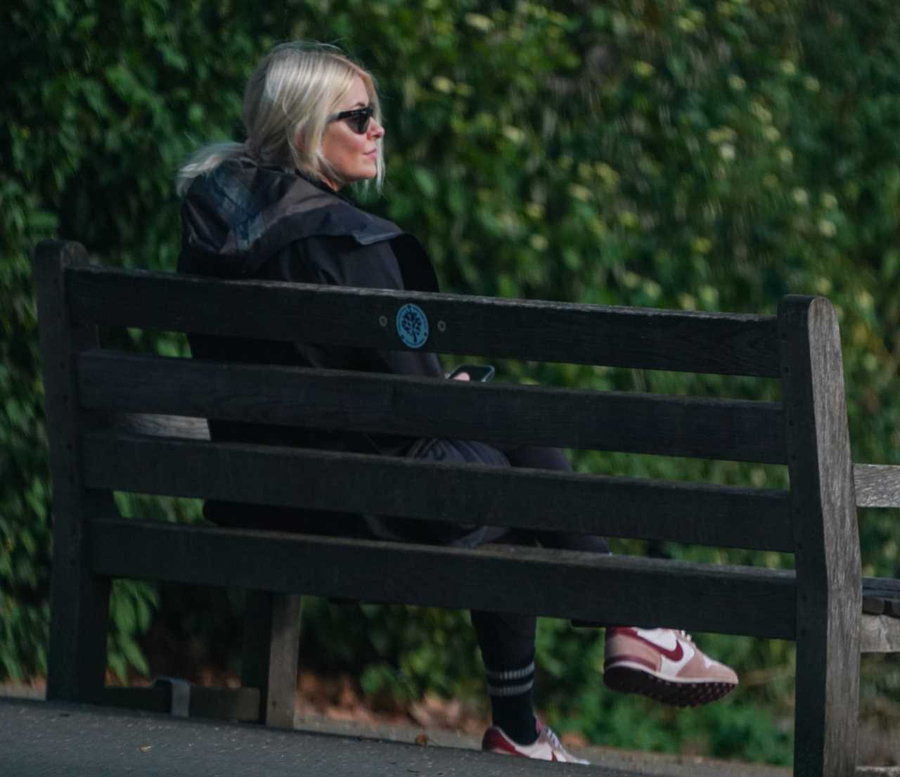 Holly Willoughby takes a walk in the park amid rumours of ‘tension’ between her and Phillip Schofield on This Morning