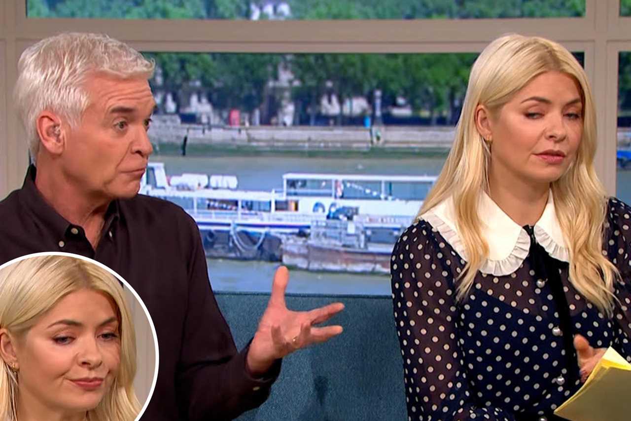 Holly Willoughby takes a walk in the park amid rumours of ‘tension’ between her and Phillip Schofield on This Morning