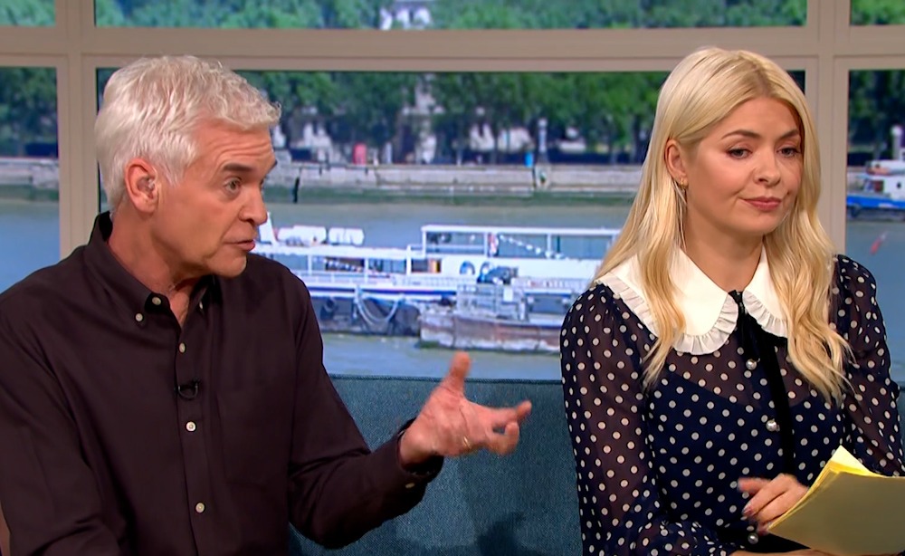 Holly Willoughby takes a walk in the park amid rumours of ‘tension’ between her and Phillip Schofield on This Morning