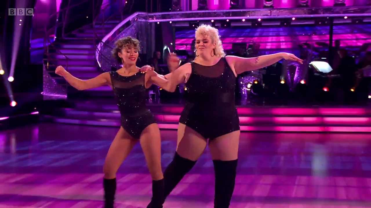 Strictly’s Jayde Adams leaves viewers moved with ‘body positive’ Flashdance routine