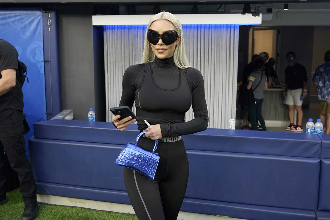 Kim Kardashian shows off thinner-than-ever arms & disappearing waist in skintight spandex catsuit for new pics