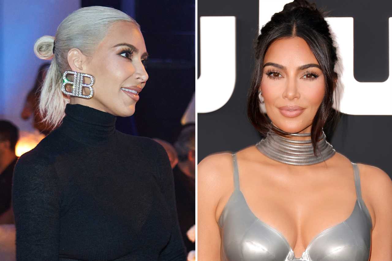 Kim Kardashian shows off thinner-than-ever arms & disappearing waist in skintight spandex catsuit for new pics