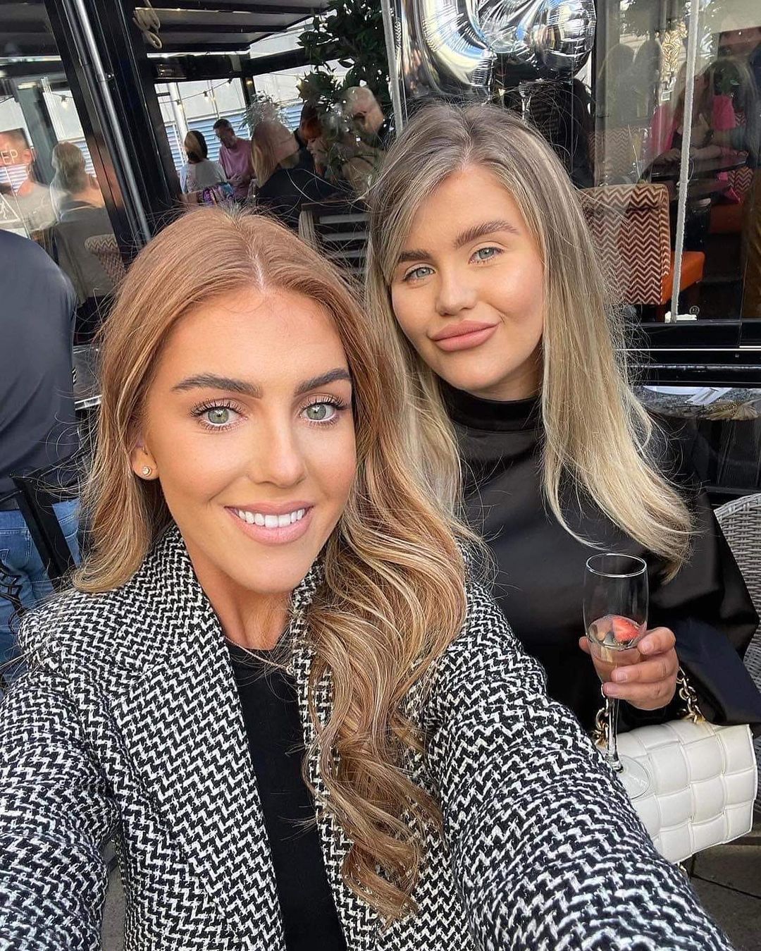 Gogglebox stars Abbie and Georgia look very different as they glam up away from the sofa