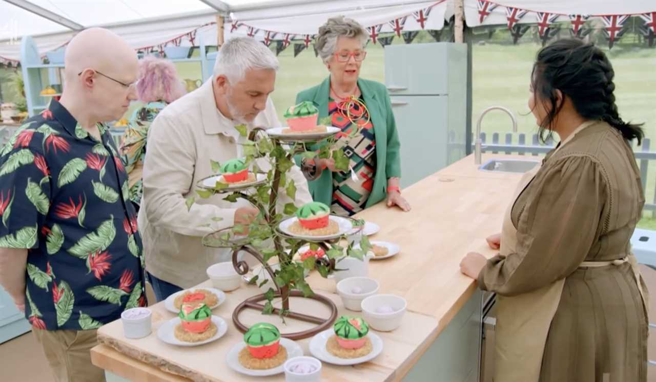 Bake Off fans all say the same thing about Syabira’s very rude looking puddings