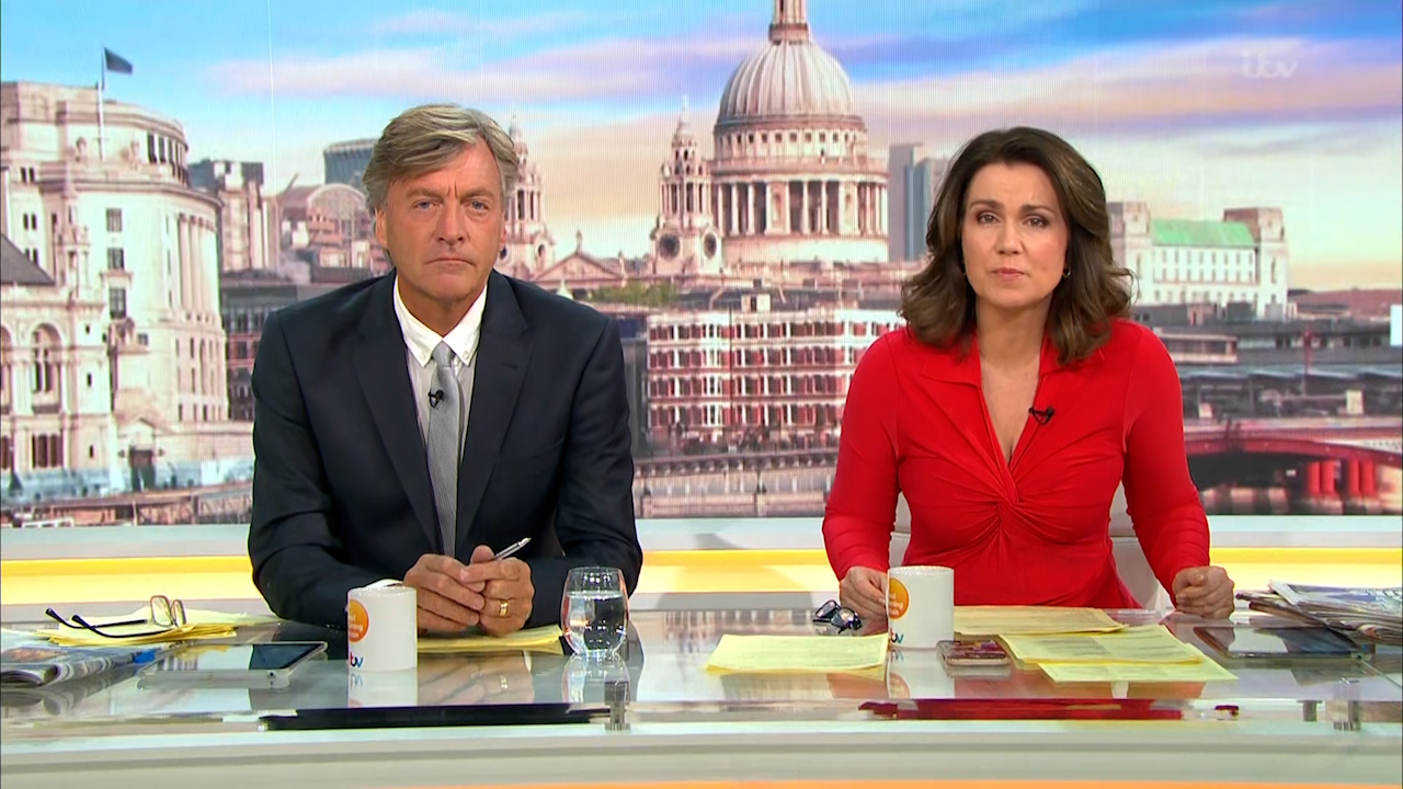 Richard Madeley ‘missing’ from Good Morning Britain just two days after his return