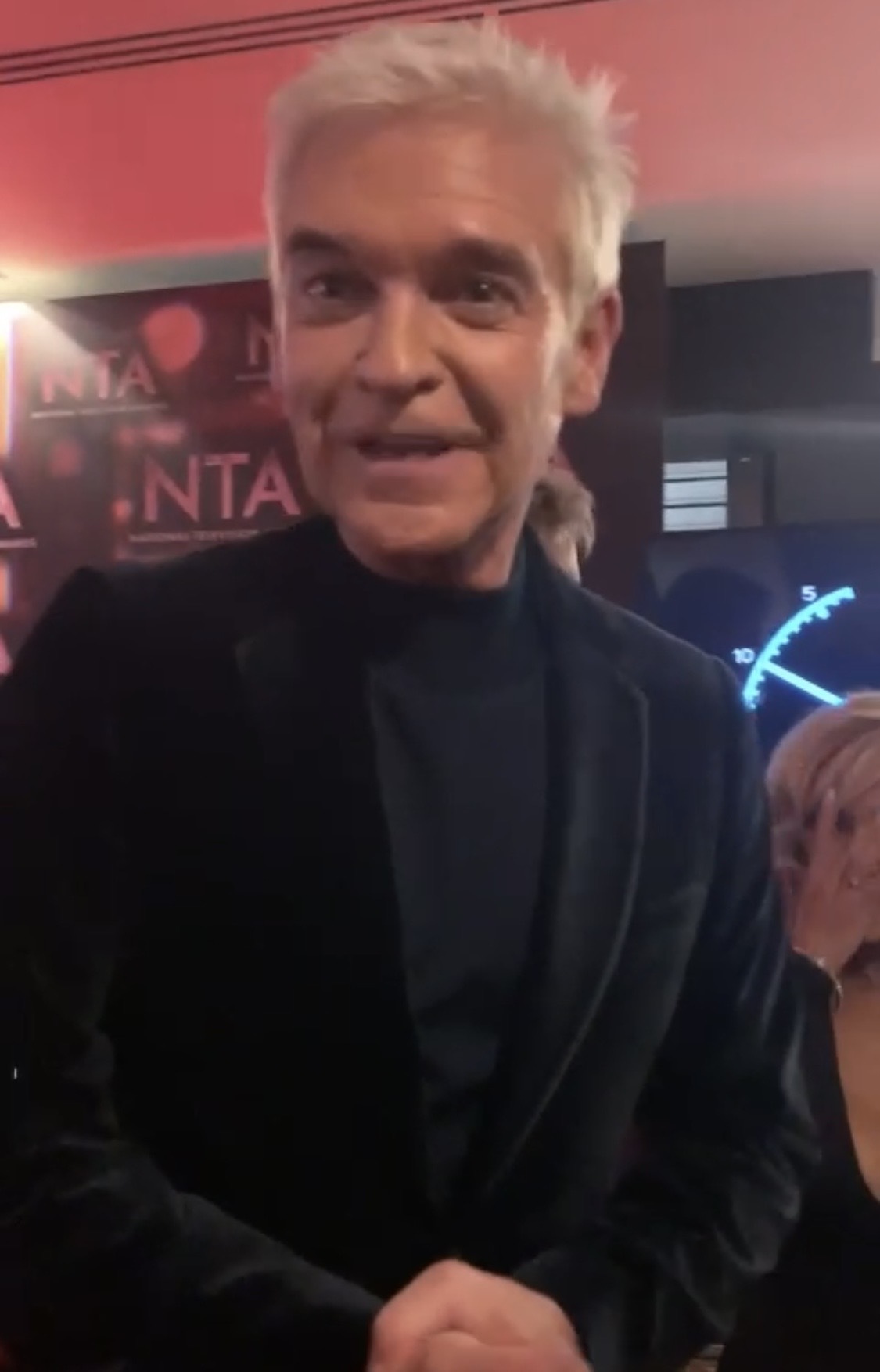 Phillip Schofield refuses to address queue gate as he’s quizzed over NTA win