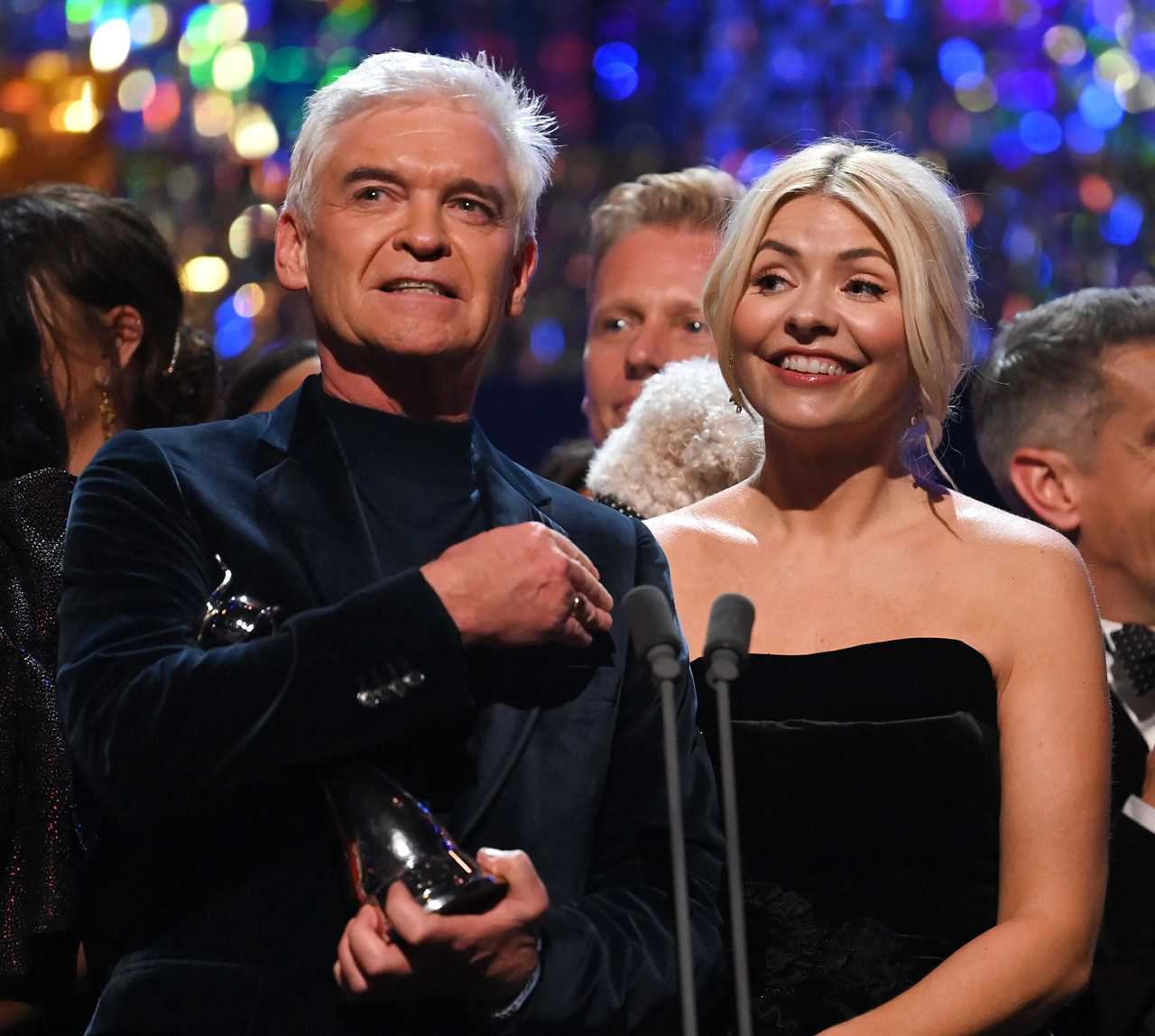 Phillip Schofield refuses to address queue gate as he’s quizzed over NTA win