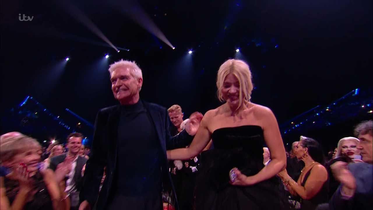 Holly Willoughby and Phillip Schofield booed at NTA Awards as backlash over Queen queue-jump row continues