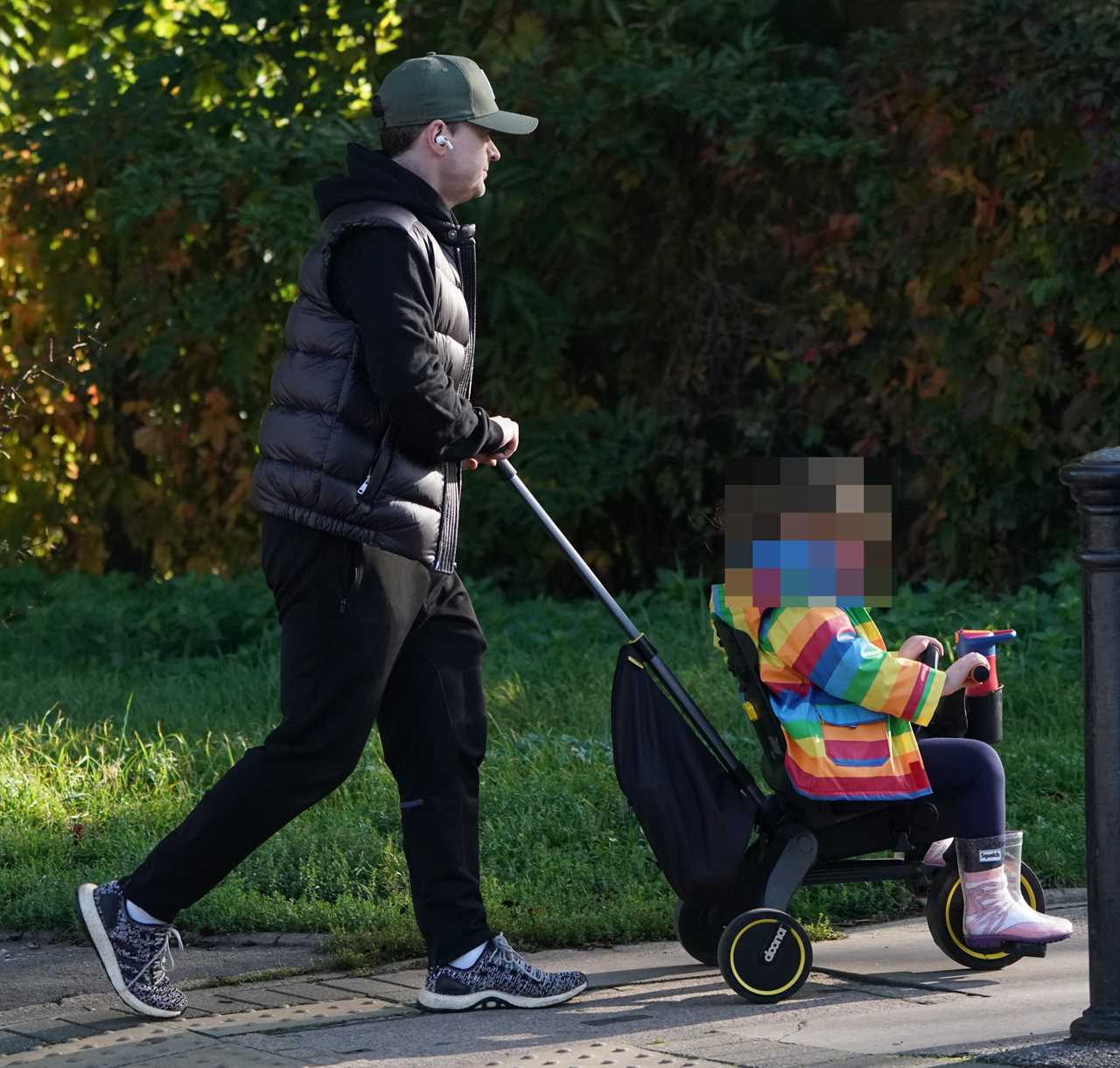 Dec Donnolly spotted for the first since catching Covid with wife Ali as she cradles baby son Jack