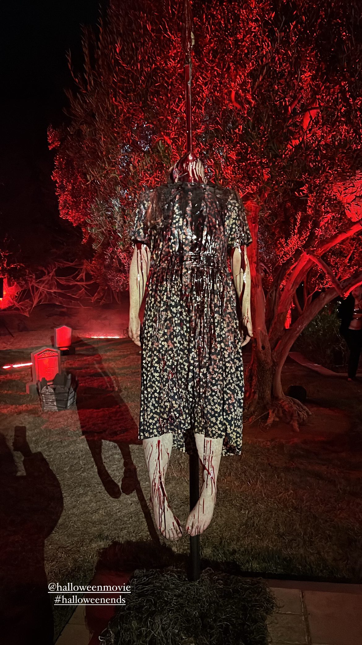 Inside Kourtney Kardashian’s spooky Halloween party featuring terrifying decor, desserts & massive theater screen