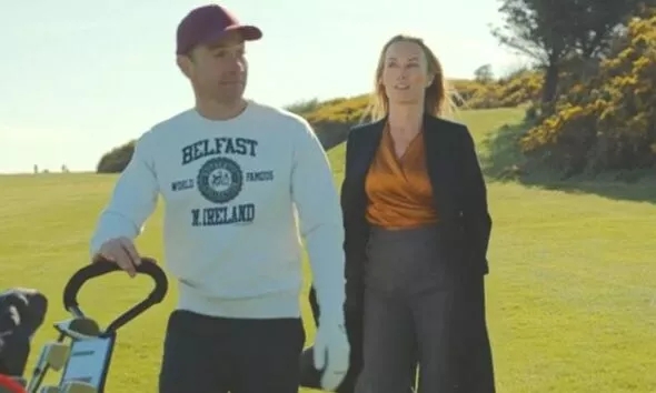 Bloodlands viewers seriously distracted by ‘wardrobe malfunction’ in middle of golf scene